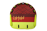 2023 Radar Liftoff - Marshmallow Top - Red / Yellow - 3 Person Tube